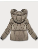 Dámska prechodná bunda oversize S'West beige (B2003-12)