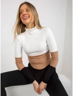 Dámska blúzka RV BZ 8465 1.14P ecru - FPrice Dámska blúzka RV BZ 8465 1.14P ecru - FPrice