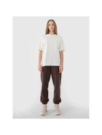 Dámske hladké tričko oversize 4F 4FRSS25TTSHF2694-11S