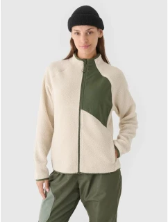 Dámska fleecová šerpa so stojacím golierom 4F 4FRAW24TFLEF362-12S