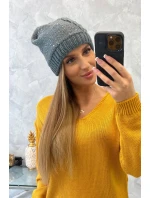 Dámska čiapka Amira K359 tmavo šedá