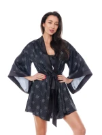 Aster Robe Čierne negližé - Anais