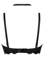 Dámska podprsenka V-8261 čierna a zlatá - Axami