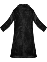 Dámsky kabát z ovčej kože J Style Black (11Z8157)