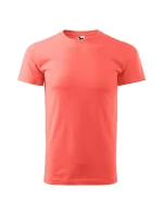 Základné tričko pre mužov koralové