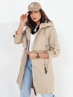 Dámska prechodná bunda parka béžová TILSON FashionStreet TY4192