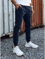 Pánske tmavomodré nohavice FashionStreet UX4432