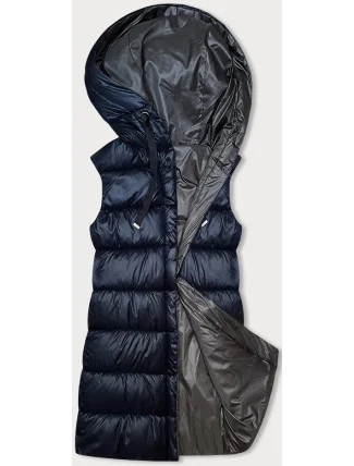 Dámska ľahká tmavomodrá vesta (YP-22077-2)