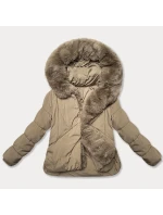 Béžová prechodná bunda J Style (16M9179-84)