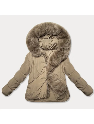 Béžová prechodná bunda J Style (16M9179-84)