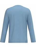 Kariban K 358 Pánske tričko s výstrihom do V a dlhými rukávmi 20.K358 sky blue Kariban K 358 Pánske tričko s výstrihom do V a dlhými rukávmi 20.K358 sky blue