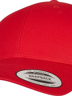 Flexfit 6789 6-panelová snapbacková čiapka 55.6789 červená