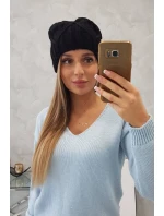 Dámska čiapka Liliana K375 čierna