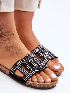 Dámska čiapka s volánikmi Black Evelins