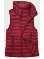 Červená dámska prešívaná vesta (5M9155-270) Červená dámska prešívaná vesta (5M9155-270)