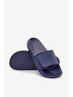 Klapki Męskie 4FMM00FFLIM032-31S Granatowe