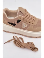 Dámské tenisky na platformě Béžové Florinda