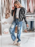 Dámske džínsové nohavice s dierami DEMARIP modré FashionStreet UY2486 Dámske džínsové nohavice s dierami DEMARIP modré FashionStreet UY2486