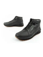 Puma ST Runner v4 Mid športové topánky Pánske členkové tenisky Black