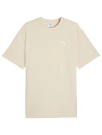 Pánske tričko Puma ESS Elevated Relaxed Tee, béžové, 692018 87 Pánske tričko Puma ESS Elevated Relaxed Tee, béžové, 692018 87