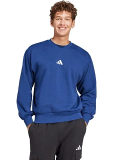 Pánska mikina adidas Essentials Feelcozy, modrá, JE3792
