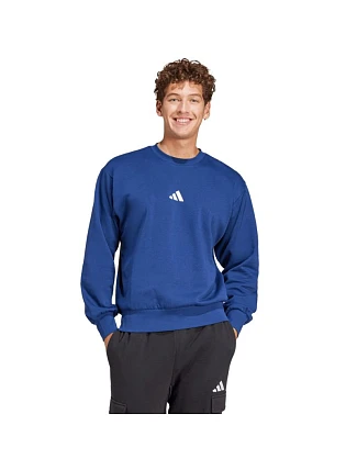Pánska mikina adidas Essentials Feelcozy, modrá, JE3792 Pánska mikina adidas Essentials Feelcozy, modrá, JE3792