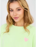 Mikina MJ BL Q2101.84 svetlozelená Mikina MJ BL Q2101.84 svetlozelená