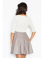 Šaty Rika M162 béžovej - Figl