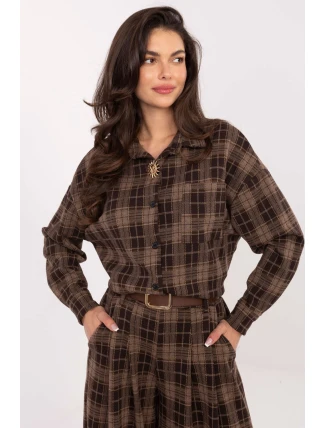 Košeľa s dlhým rukávom model 220040 Taliansko Moda