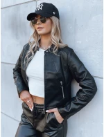 Dámska kožená bunda CHIC STYLE black FashionStreet TY3897 Dámska kožená bunda CHIC STYLE black FashionStreet TY3897