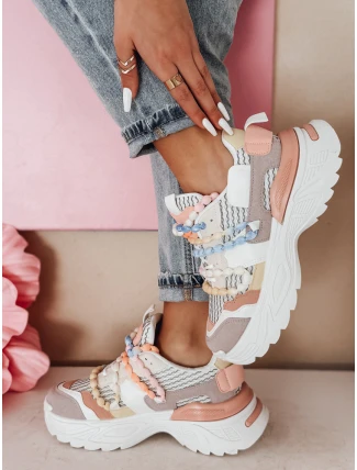 Dámske tenisky na vysokej platforme BEASTAR farebné FashionStreet ZY0832 Dámske tenisky na vysokej platforme BEASTAR farebné FashionStreet ZY0832