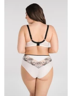 Mäkká podprsenka Gorsenia K 840 Black & White