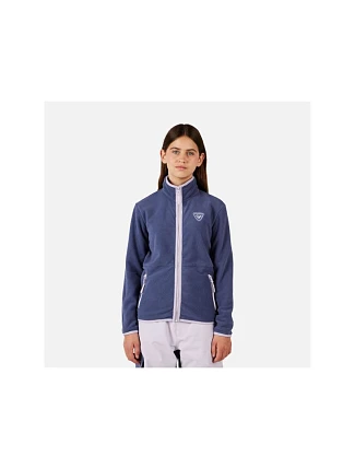 Detská mikina ROSSIGNOL JR STRAWPILE FLEECE FZ, modrá Detská mikina ROSSIGNOL JR STRAWPILE FLEECE FZ, modrá