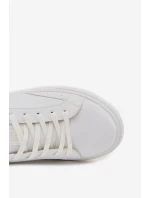 Trampki Sneakersy Męskie Z Eko Skóry Big Star OO174118 Białe