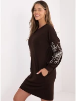 RV SK šaty A1064.95 tmavohnedé