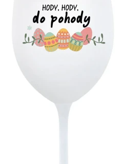 HODY, HODY, GOODBYE - pohár na biele víno 350 ml