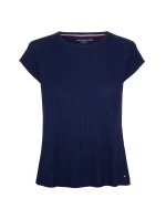 Dámske tričko s krátkym rukávom UW0UW00670 - Tommy Hilfiger Dámske tričko s krátkym rukávom UW0UW00670 - Tommy Hilfiger