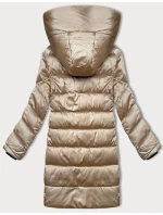 Dámska zimná prešívaná bunda S'west beige (B8273-12) Dámska zimná prešívaná bunda S'west beige (B8273-12)