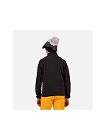 Detská mikina ROSSIGNOL JR STRAWPILE FLEECE FZ, čierna