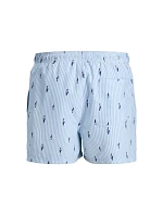 Jack&Jones pánske plavky JWHARUBA SWIM PRINTS SHORTS 12206537 Cashmere Blue Stripes Jack&Jones pánske plavky JWHARUBA SWIM PRINTS SHORTS 12206537 Cashmere Blue Stripes