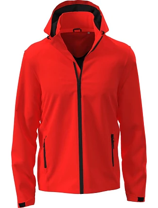 Stedman Lux Softshell Jacket Pánska 3-vrstvová softshellová bunda 05.5440 šarlátovo červená