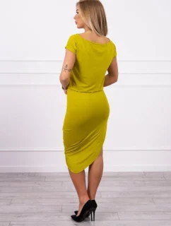 Asymetrické šaty kivi