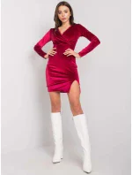 Šaty RV SK 7343.29X gaštanová Šaty RV SK 7343.29X gaštanová