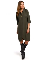 S189 Blejzrové šaty - čierne