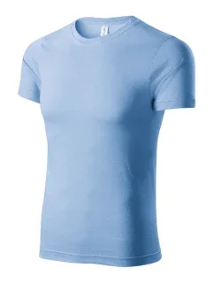 Maľované tričko unisex sky blue