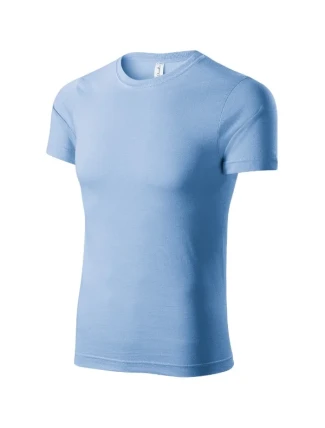 Maľované tričko unisex sky blue