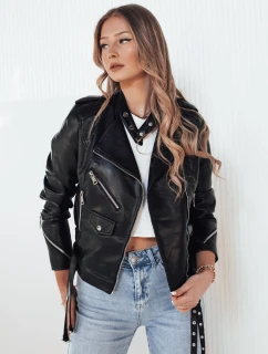 ROLDAN dámska kožená bunda ramones black FashionStreet TY4180