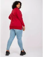 Tunika RV TU 7158.76P tmavo červená
