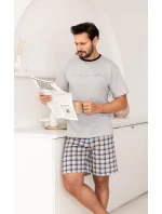 Pyžamo Regina 502 cr/r M-XL pánske Pyžamo Regina 502 cr/r M-XL pánske