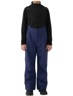 Chlapčenské lyžiarske nohavice 4F FNK M0949 navy blue 4FJWAW25TFTRM0949 31S